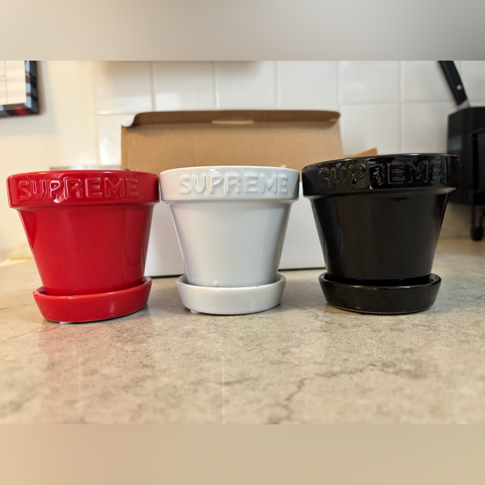 Supreme Ceramic Planter Trio